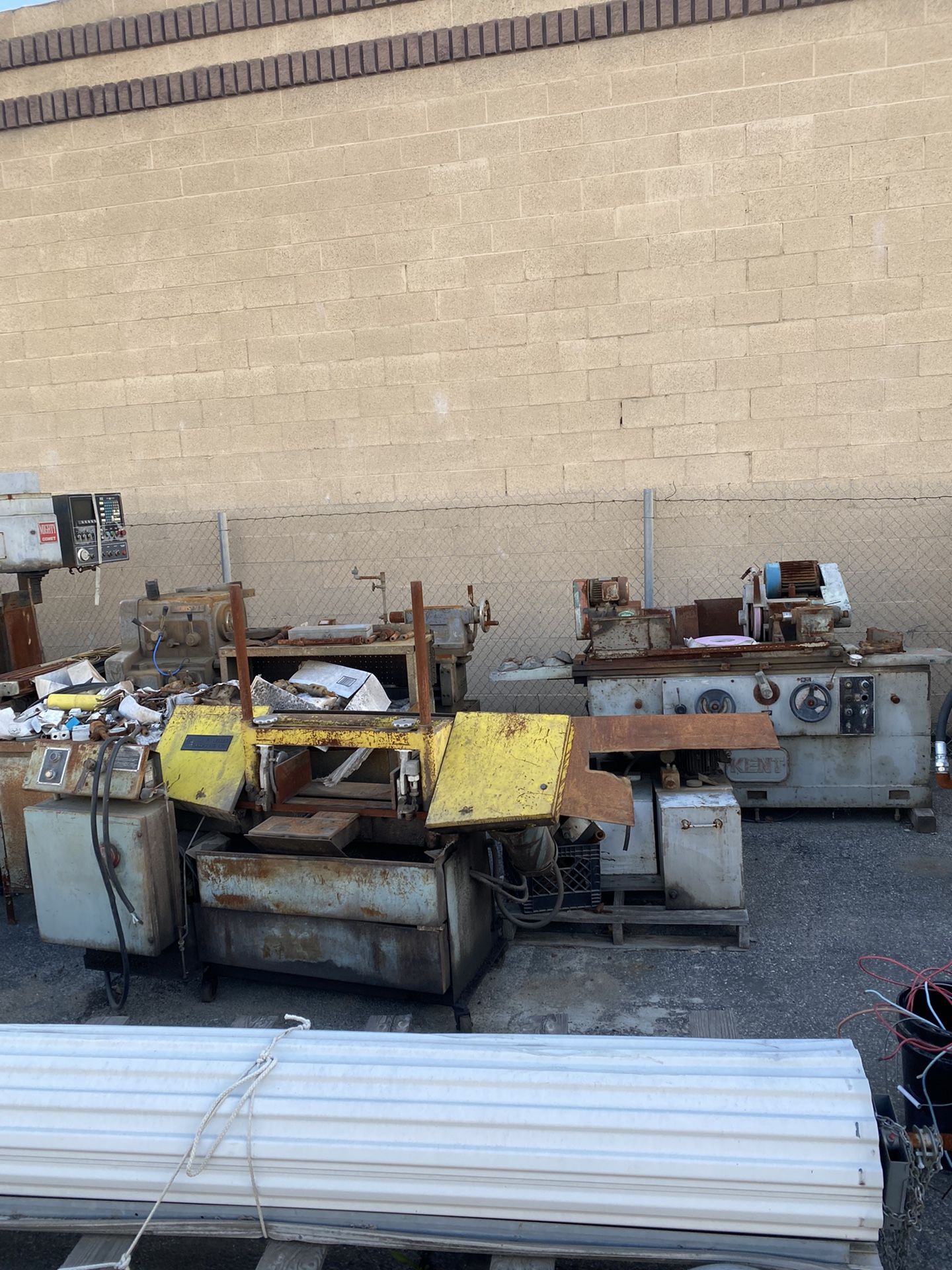 Mills, lathe, OD/ID grinder, saw and Air Compressor for Sale in