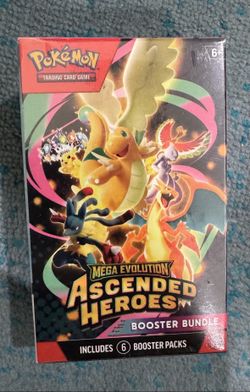 Pokemon TCG Ascended Heroes Booster Bundle - Factory Sealed