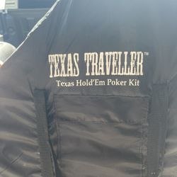 Texas Traveler Texas Hold’Em Poker Set With 750 Piece Chip Set