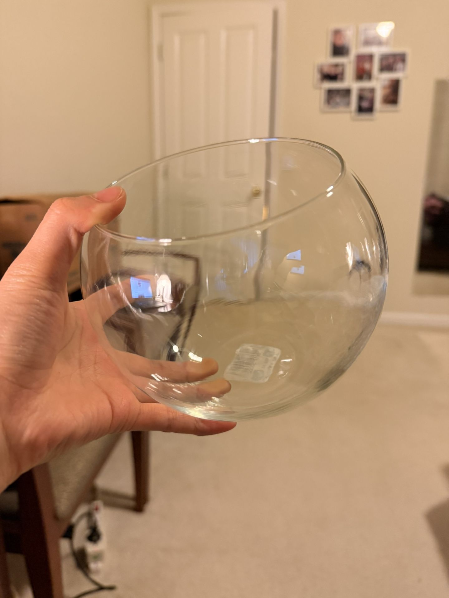 6 Crisa Bubble Ball Glass Bowls