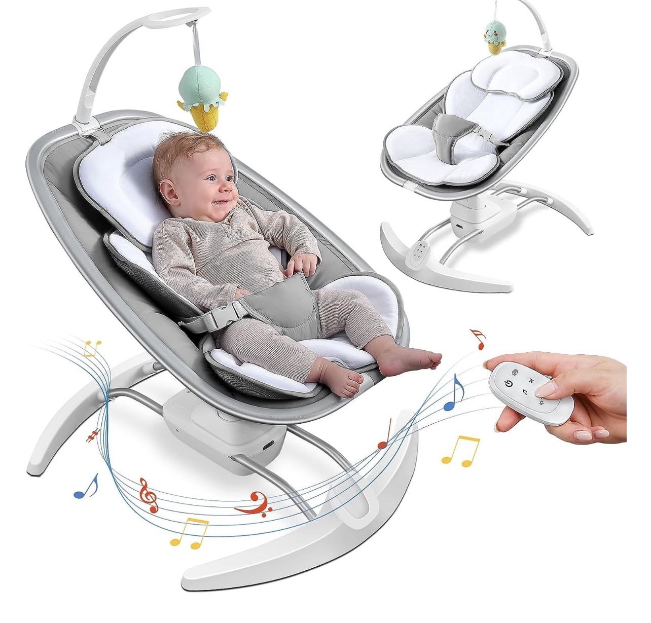 Two BRAND NEW RONBEI Baby Swings