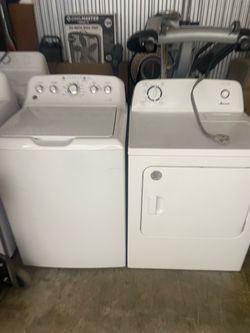 GE Washer and Amana Electric Dryer