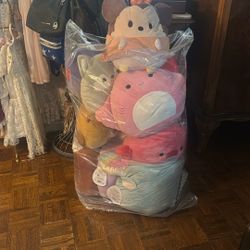 3 Large Squishmallows And  10 Medium Ones