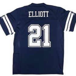 Dallas Cowboys Ezekiel Elliott Boy's Small Dry Fit Shirt #21