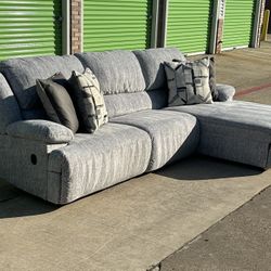 LIGHT GRAY 4 PIECE CHAISE LOUNGE 