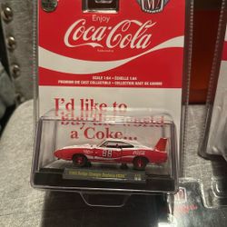 CHASE M2 Machines Coca Cola 1969 Dodge Charger Daytona Hemi A15 1/750