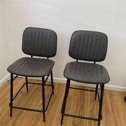 2! Stools Chairs like New  24” from floor to Seat 