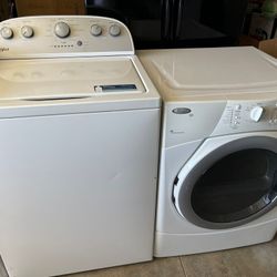 Whirlpool Set Washer And Dryer 