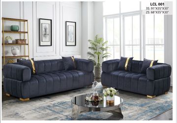2 PC SOFA AND LOVESEAT NEW IN BOX