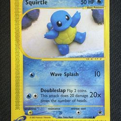 Squirtle Expedition Base Set E Reader NM