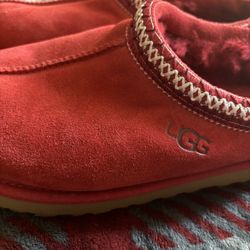 Samba Red Ugg Slippers 