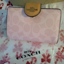 Coach Pink Wallet 