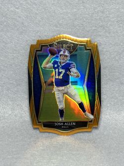 2020 Panini Select - Premier Level Orange Prizm Die-Cut #121 Josh Allen