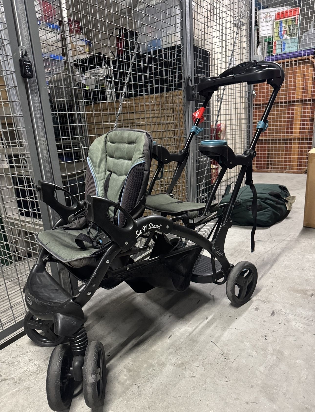 Sit And Stand Double Stroller 