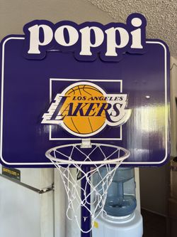 Poppi Lakers Stand Display