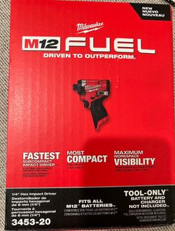 Milwaukee M12 Fuel Impact Driver