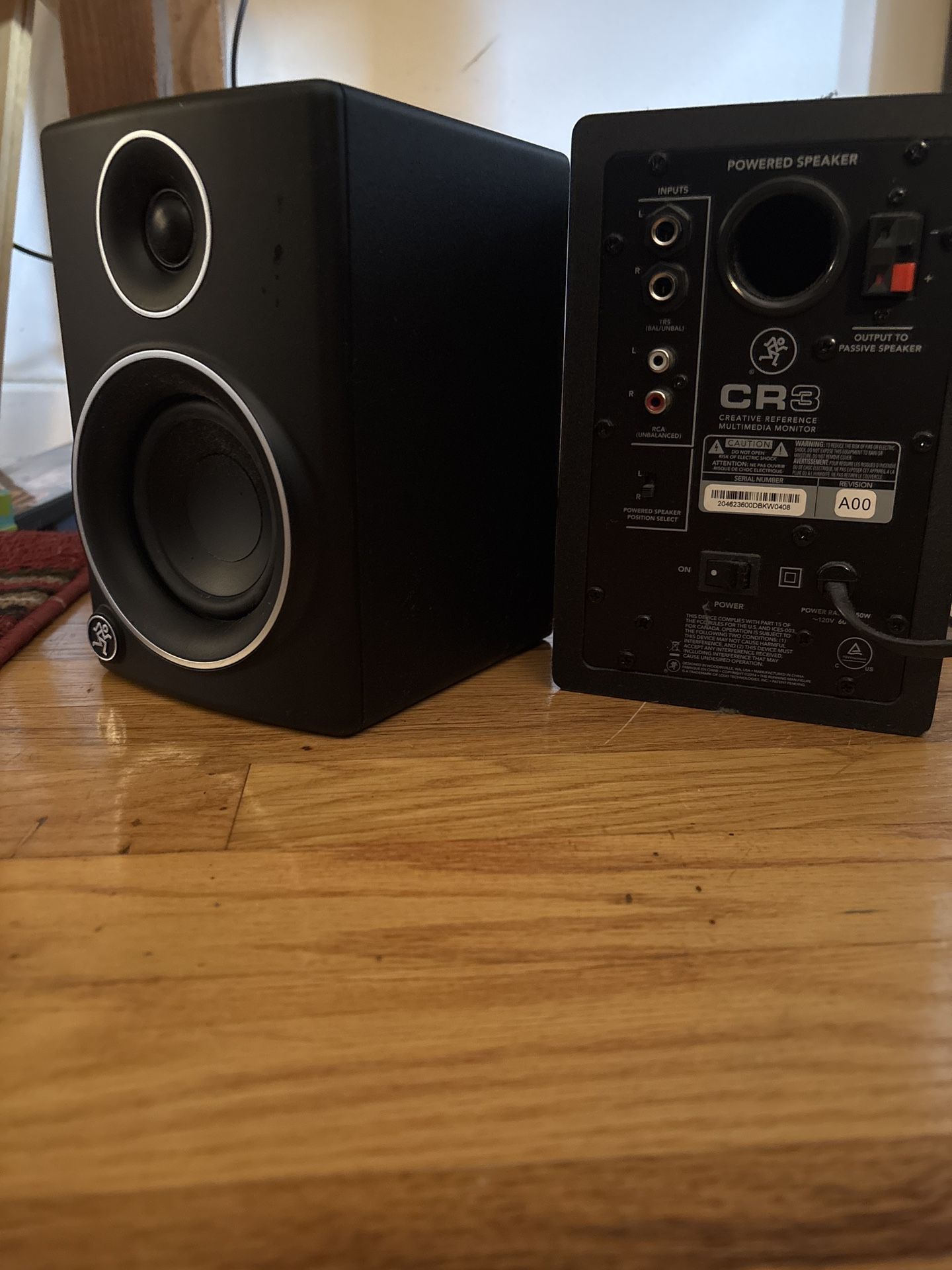 Mackie CR3 Studio Monitors (Pair) – Work Great