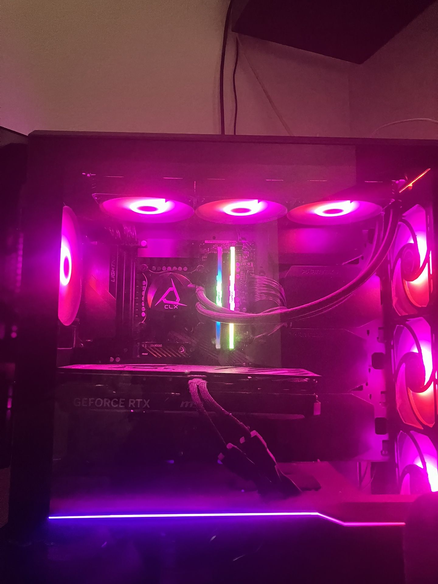 CUSTOM CLX GAMING PC 4070 Ti GRAPHICS CARD