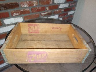 Vintage Fresno Soda Pop Crate 