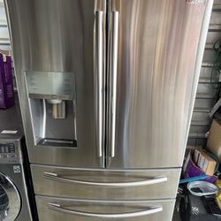 Samsung Refrigerator French Door Stainless Steel  Counter Depth 