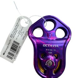 Omega Pacific Octavia Triple Attachment Pulley, Hot Forged Side Plates for Max..