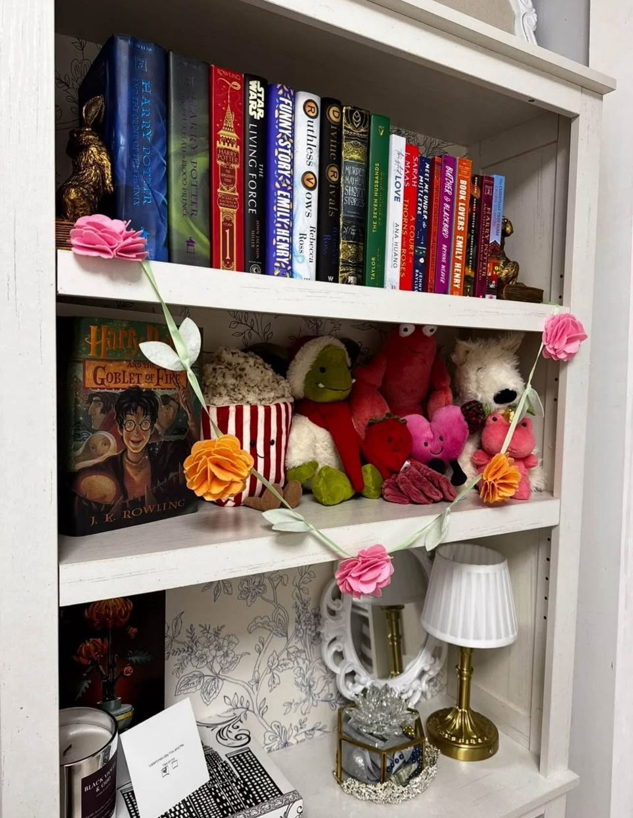 White Bookshelf For Sale 💌