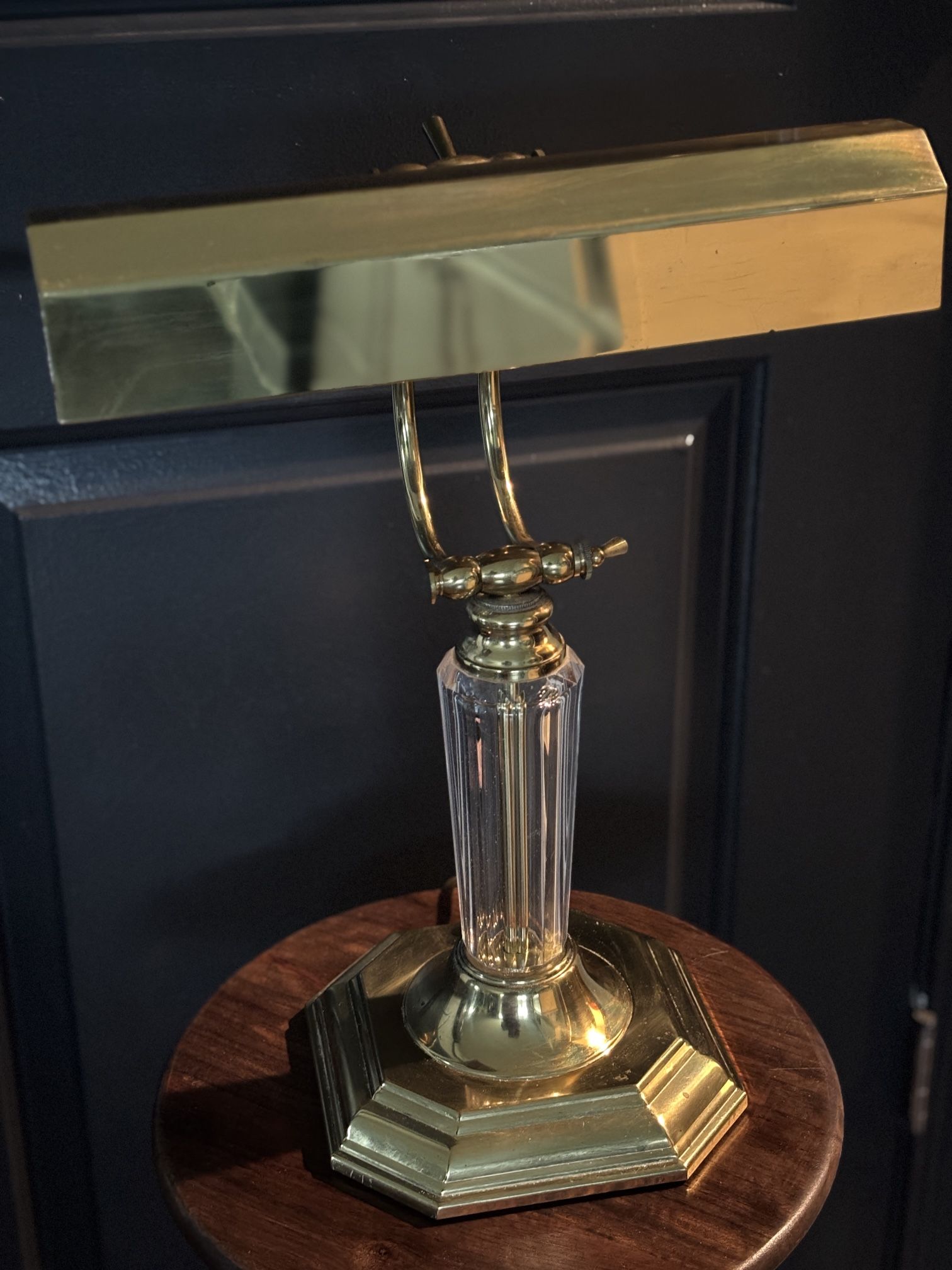 UL Luminaire Vintage Brass Lamp