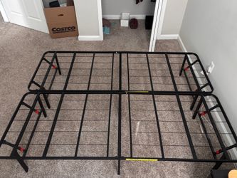 Full metal bed frame