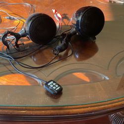 Gohawk Pro 80 Watt Bike Speaker System Bluetooth And Remote Plus Aux Mountable