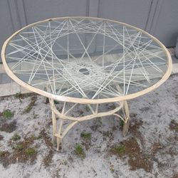 Vintage Spun Fiberglass Table 
