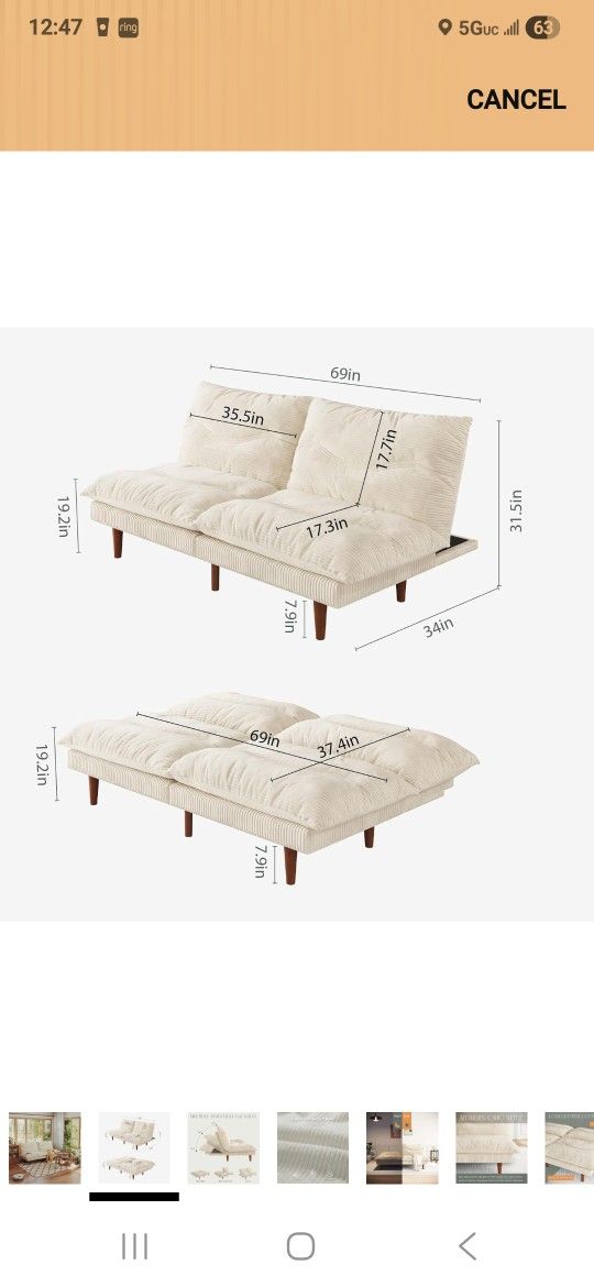 Futon Bed