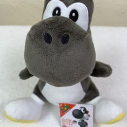 Super Mario All Star Collection: Yoshi - Plush - Black - New With Tags