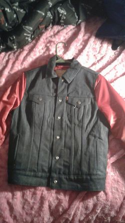 Red Levi Jean Jacket