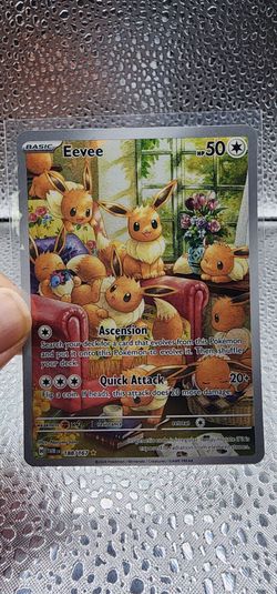 Eevee 188/167 Sv06 Twilight Masquerade Illustration Rare Full Art Holo