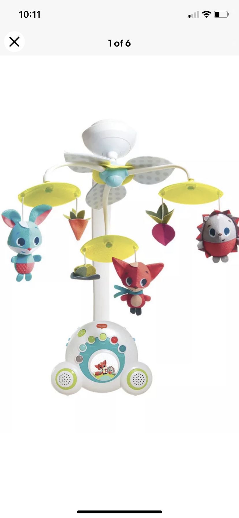  Tiny Love Meadow Days Soothe 'n Groove Mobile.  Original price $50  Smoke free pet free home