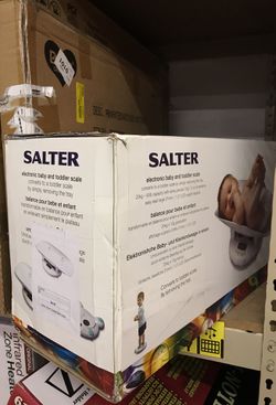 New Salter Electronic Baby and Toddler Scale