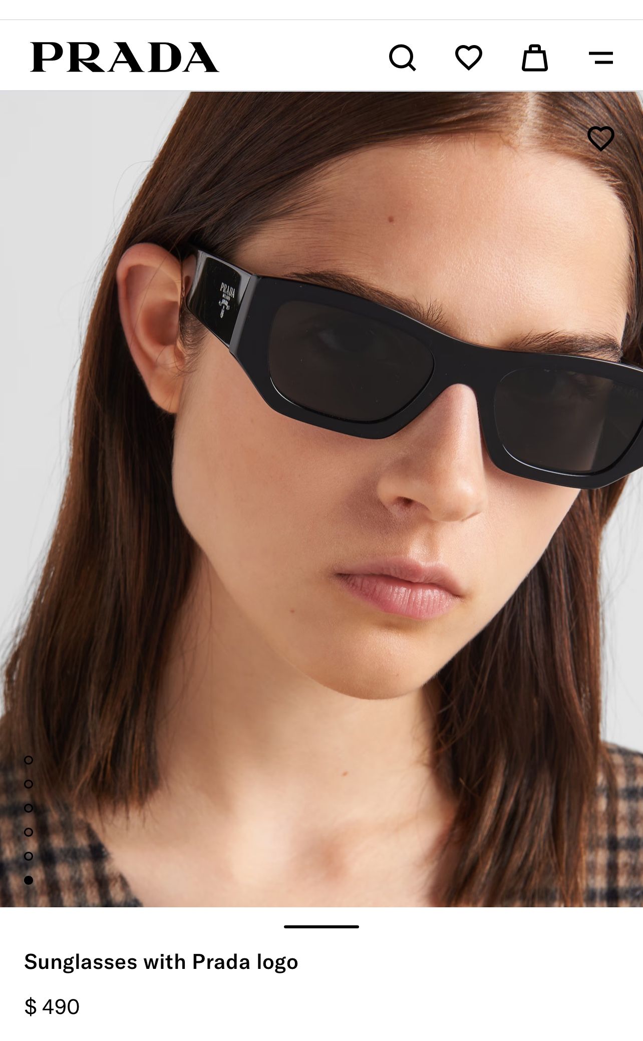 Luxury Ladies Parada Italian Sun Glasses Used In Exelaint Codification