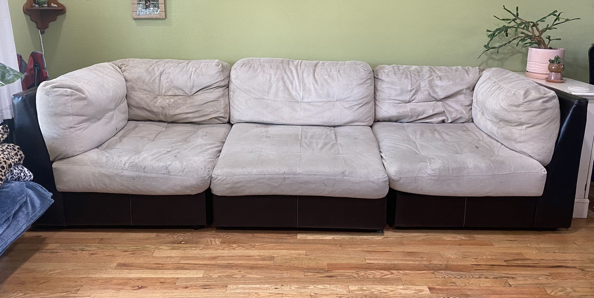 3 Piece Modular Sofa Couch
