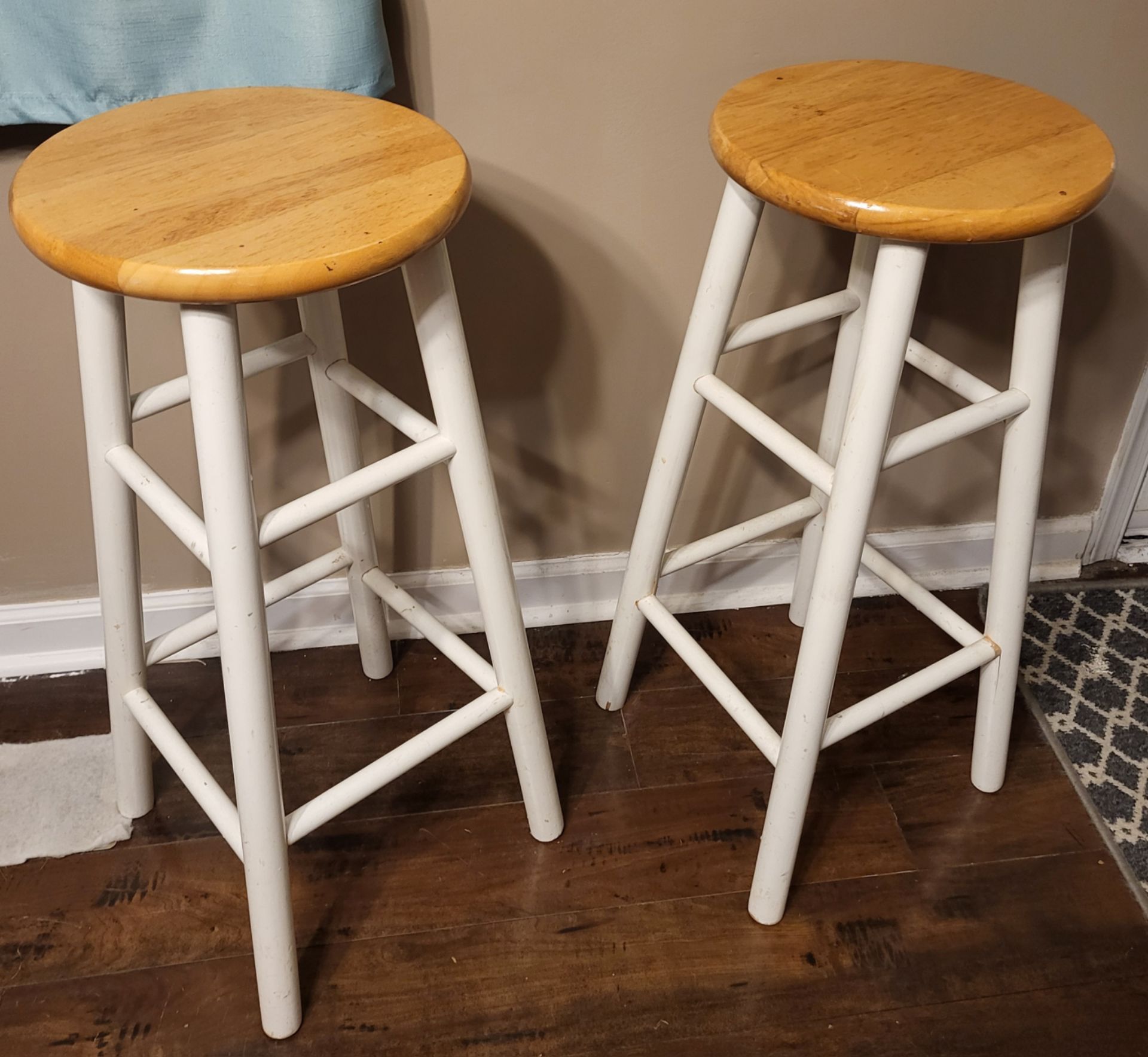 Wooden stools