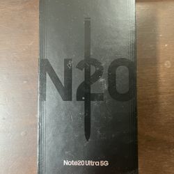 Samsung Galaxy Note 20 ULTRA 5G 128gb UNLOCKED SEALED