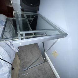 Glass Desk