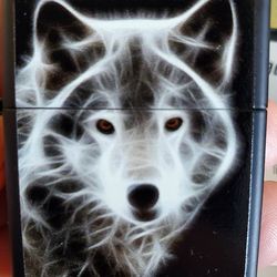 ZIPPO WOLF SPIRIT LIGHTER,  NEW $15.