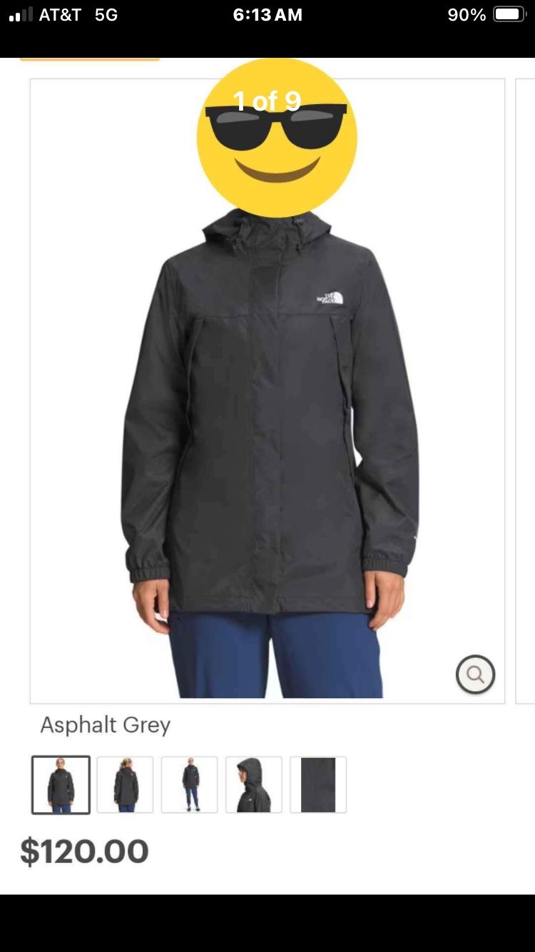XS North Face Parka