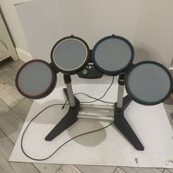 Xbox 360 Guitar Hero Rock Band Drums not tested