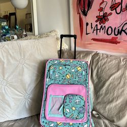 Kids Rolling Bad Super Cute Rolling Bag