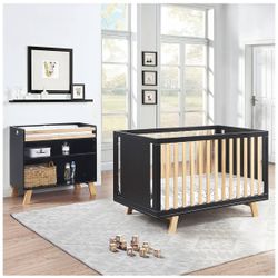 Crib And Changing Table 
