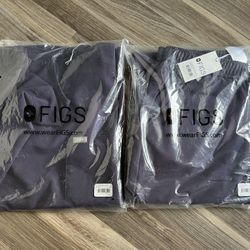 Purple Jam Figs Scrubs