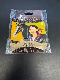 Mulan LE500 | TWDC Pin Store Reel Of Magic D23 Exclusive