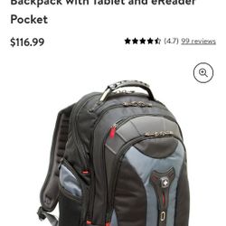 new swiss gear laptop backpack  great for Christmas originally $115