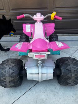 Kids Electric Ride-On ATV Pink